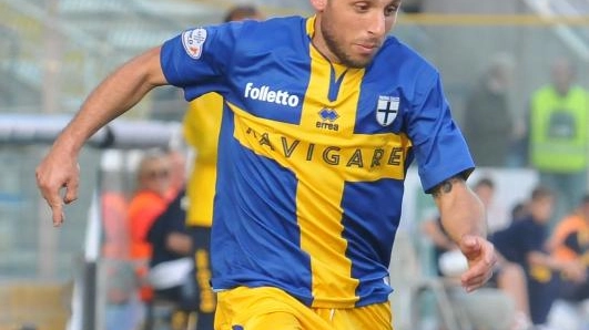 L'attaccante Fabio Lauria ai tempi di Parma