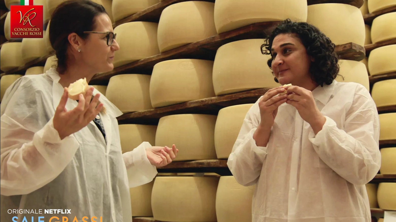 Il Parmigiano Reggiano Vacche Rosse sbarca su Netflix