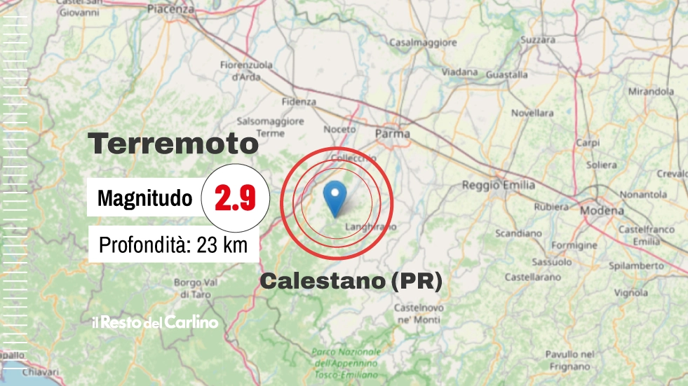 Terremoto in Emilia Romagna, lo sciame sismico in provincia di Parma: la scossa del 24 febbraio 2024