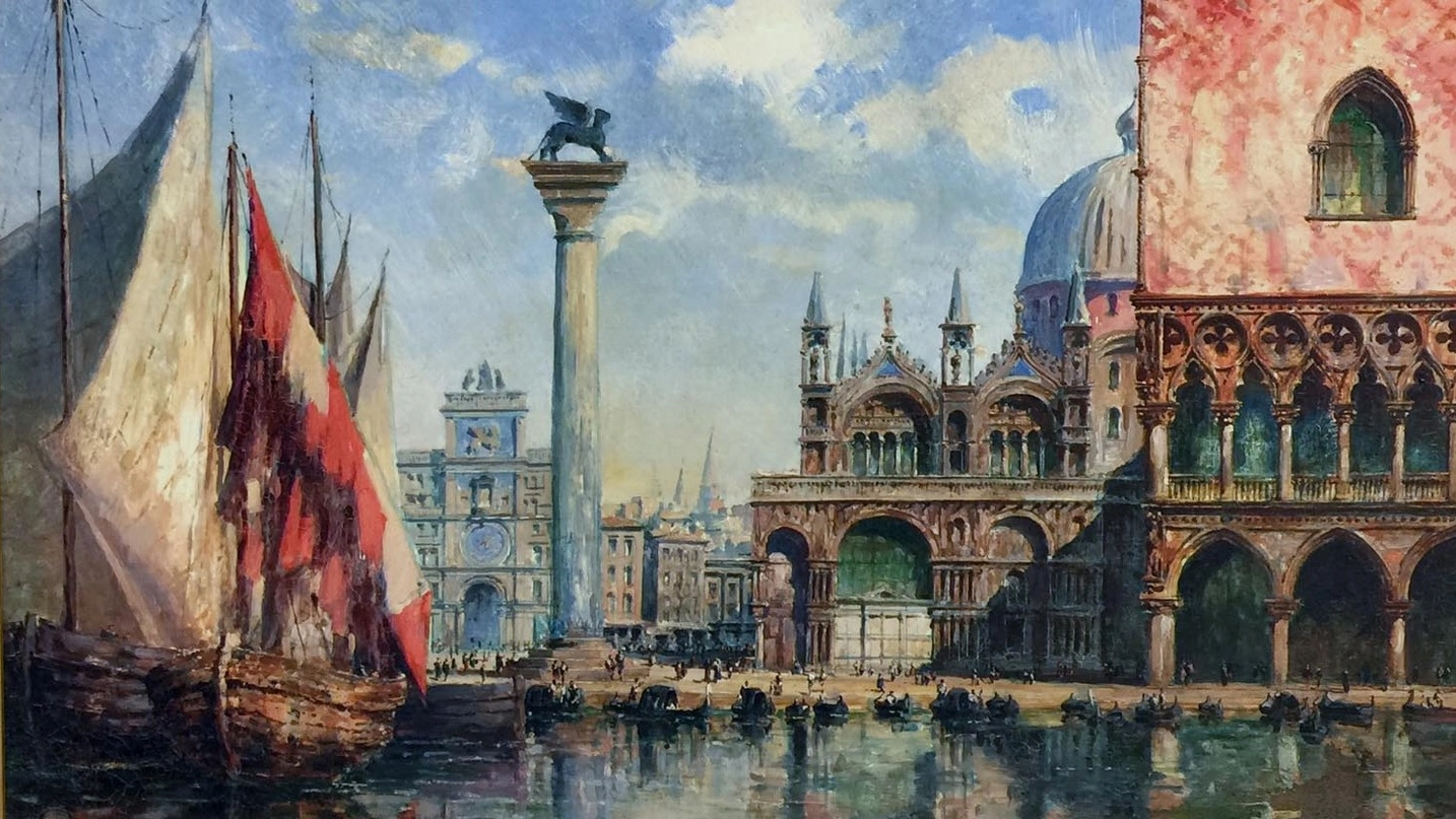 Di Ludwig Theodor Choulant, un dettaglio de “Il Palazzo dei Dogi di Venezia”, dono del re di Sassonia