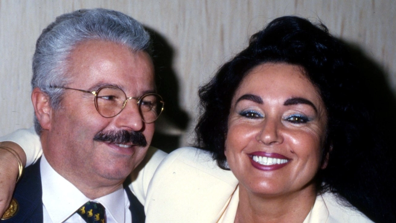 Silvana Dall'Orto con il marito Giuseppe Zannoni in una foto d'epoca