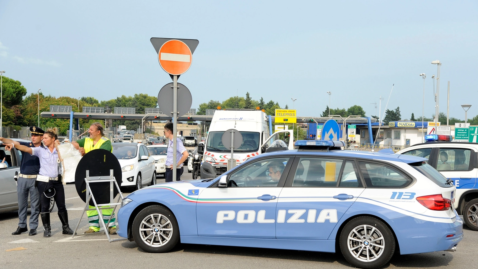 Incidenti tra Rovigo e Boara in A13 (foto d'archivio Calavita)