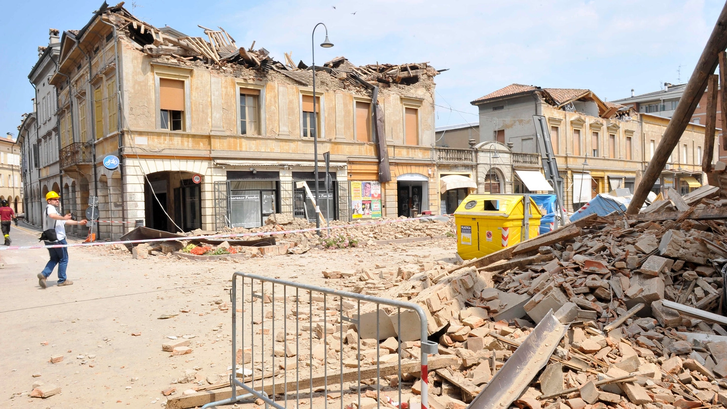 I danni del terremoto nel Modenese (FotoFiocchi)