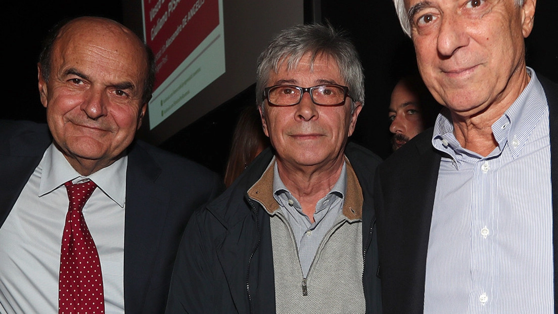 Pierluigi Bersani, Vasco Errani e Giuliano Pisapia (foto Zani)