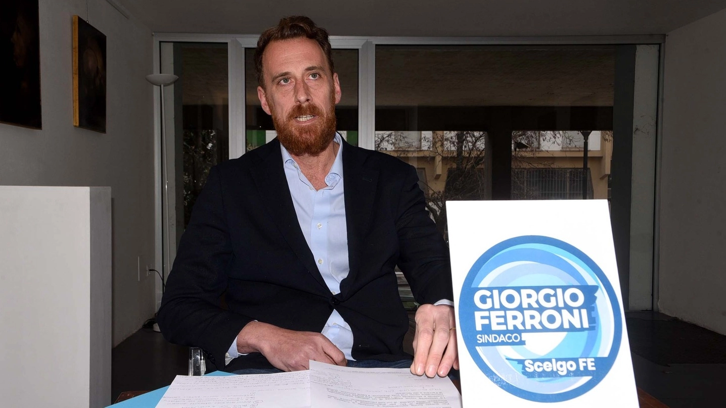 L’ormai ex candidato a sindaco Giorgio Ferroni