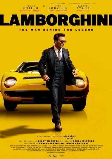 Bologna: Lamborghini, il film sul papà delle supercar debutta a Roma. Cast e attori