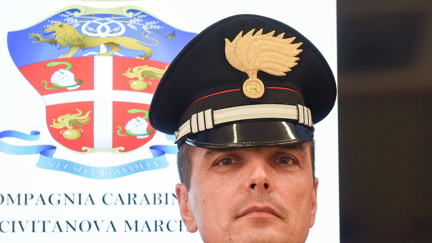 Carabinieri, il capitano Amicucci (Foto De Marco)