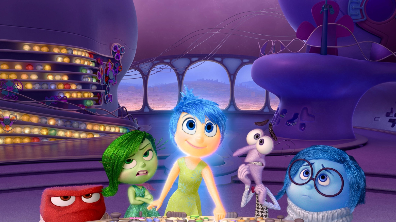 La tristezza dal film della Disney-Pixar Inside Out (LaPresse)