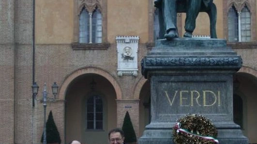 Il monumento a Giuseppe Verdi