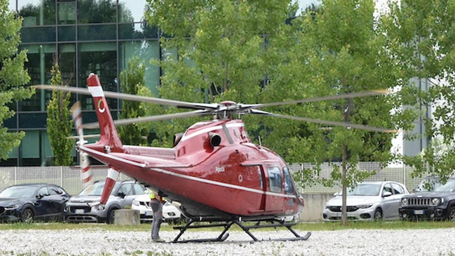 L'elicottero disperso in Appennino (Foto Ansa)