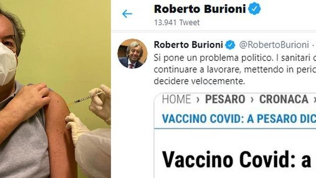 Il virologo Burioni e il tweet sui medici che rifiutano il vaccino a Pesaro