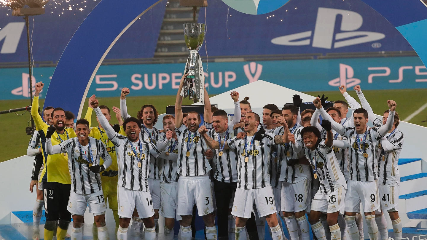 La Juventus vince la Supercoppa (Ansa)