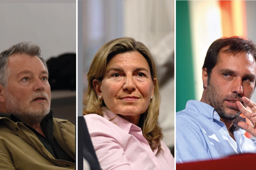 Valerio Fioravanti, Francesca Mambro e Luigi Ciavardini, condannati in via definitiva per la strage alla stazione di Bologna. Si proclamano innocenti