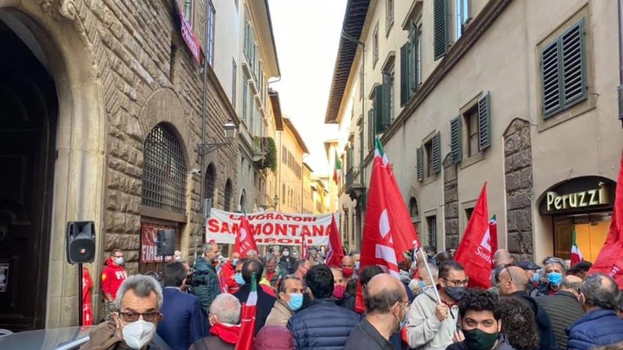 Cgil, presidio di solidarietà a Firenze
