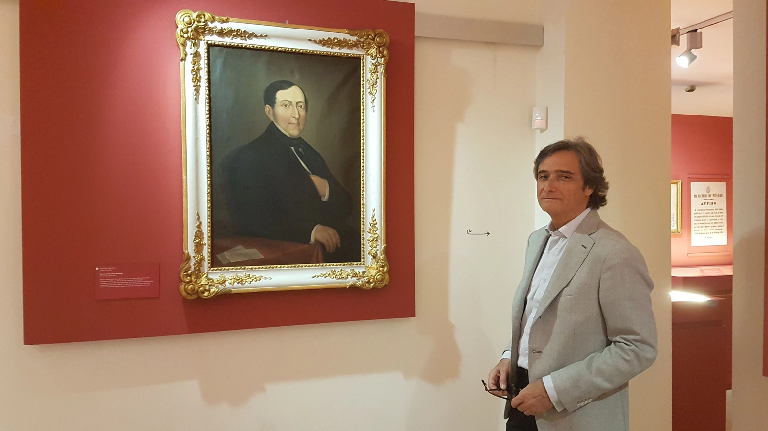 Mostra Rossini. Marco Salvarani, uno dei curatori