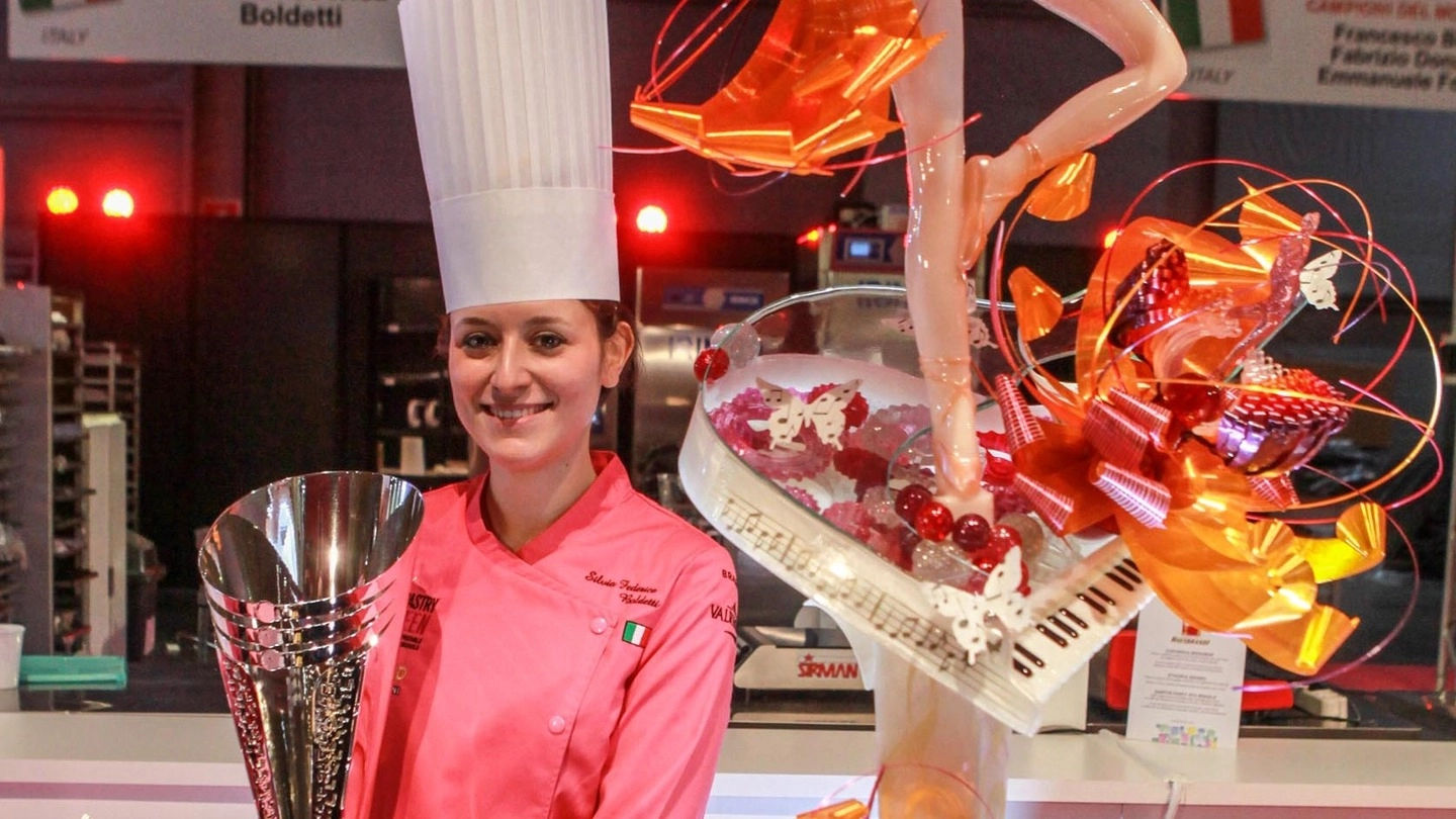 Silvia Federica Boldetti, 27 anni, ha vinto il campionato Pastry Queen 2016 al Sigep di Rimini