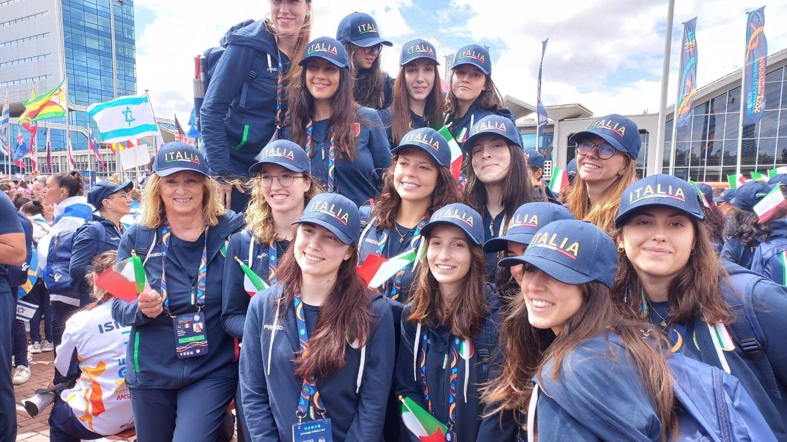 Le ginnaste della Trottola in Olanda  Hanno rappresentato l’Italia al Gala