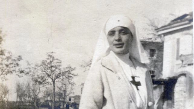Dolores Astuto, una delle crocerossine che prestò servizio durante la prima guerra mondiale