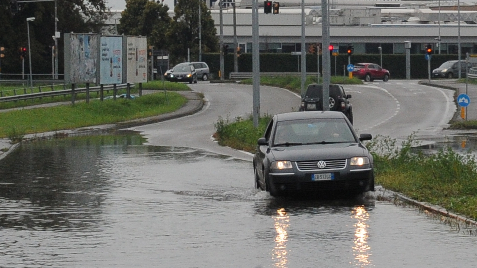 Allagamenti a Modena (Foto Fiocchi)