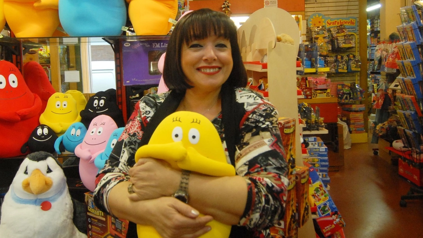 Lisa Bontà all’interno del negozio di giocattoli ’Pesaro’ di via Marsala