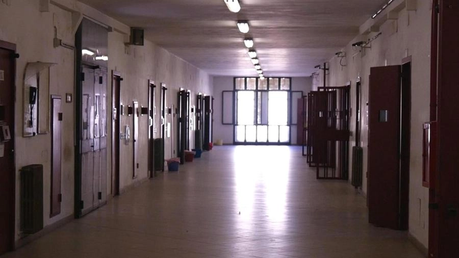 L'interno di un istituto detentivo