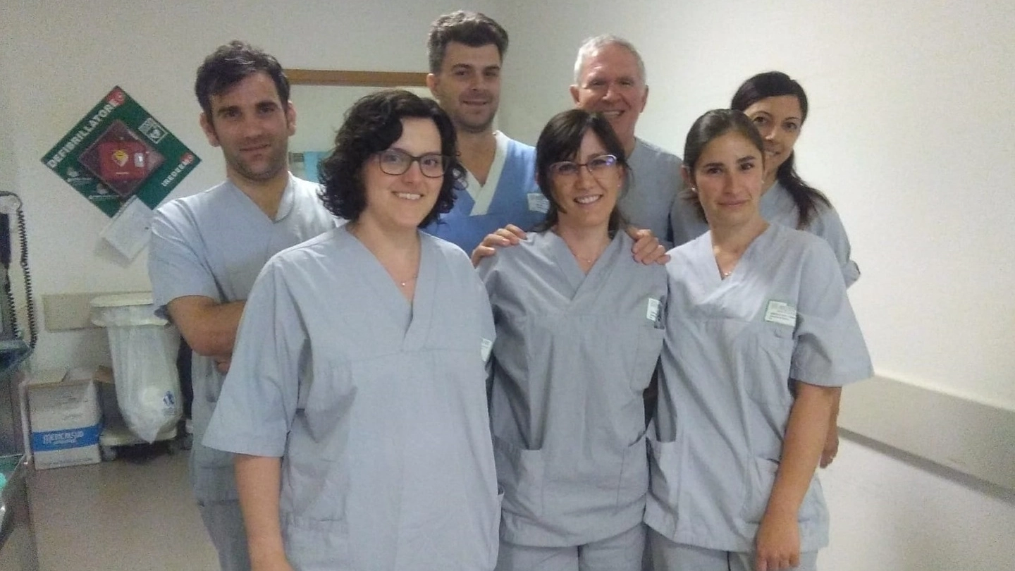 L'equipe di Bianchin, che ha impiantato l'orecchio bionico 3D su un paziente