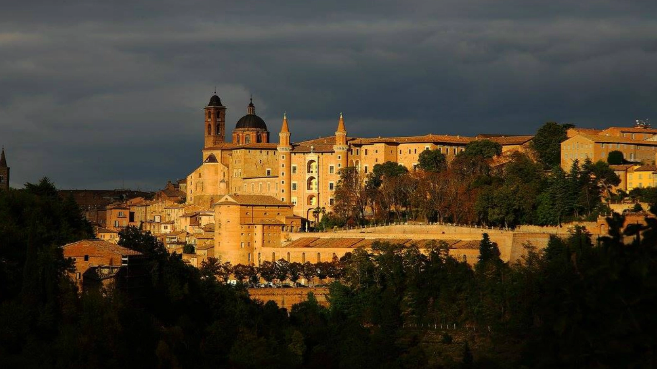 Panorama di Urbino a fine settembre, foto di Almo Berretta