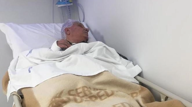 Rocco Repaci, 88 anni, è stato per due giorni al pronto soccorso di Macerata