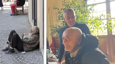 La seconda vita di Franco: il clochard incontra il sindaco di Rimini