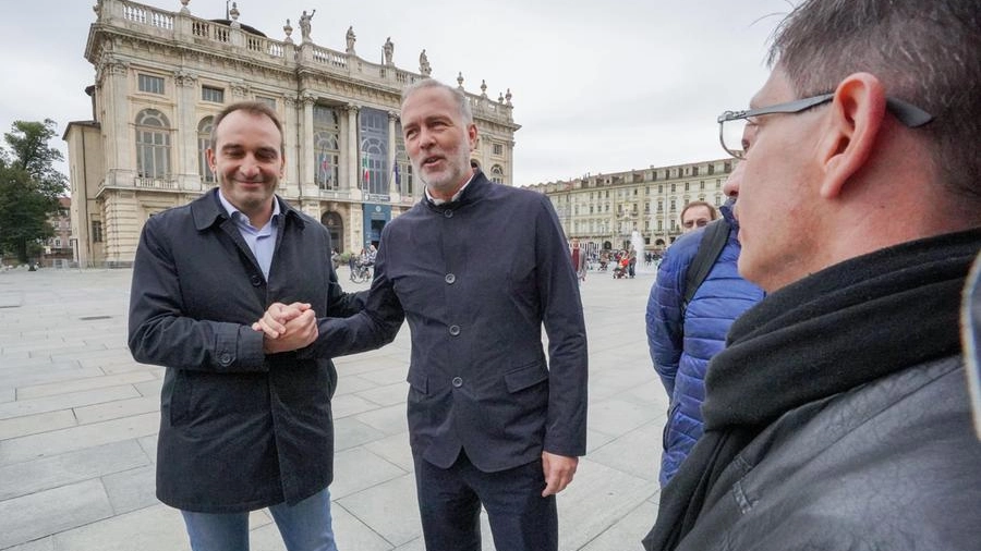 Ballottaggio Torino 2021: i candidati a sindaco Lo Russo e Damilano (Foto Ansa)