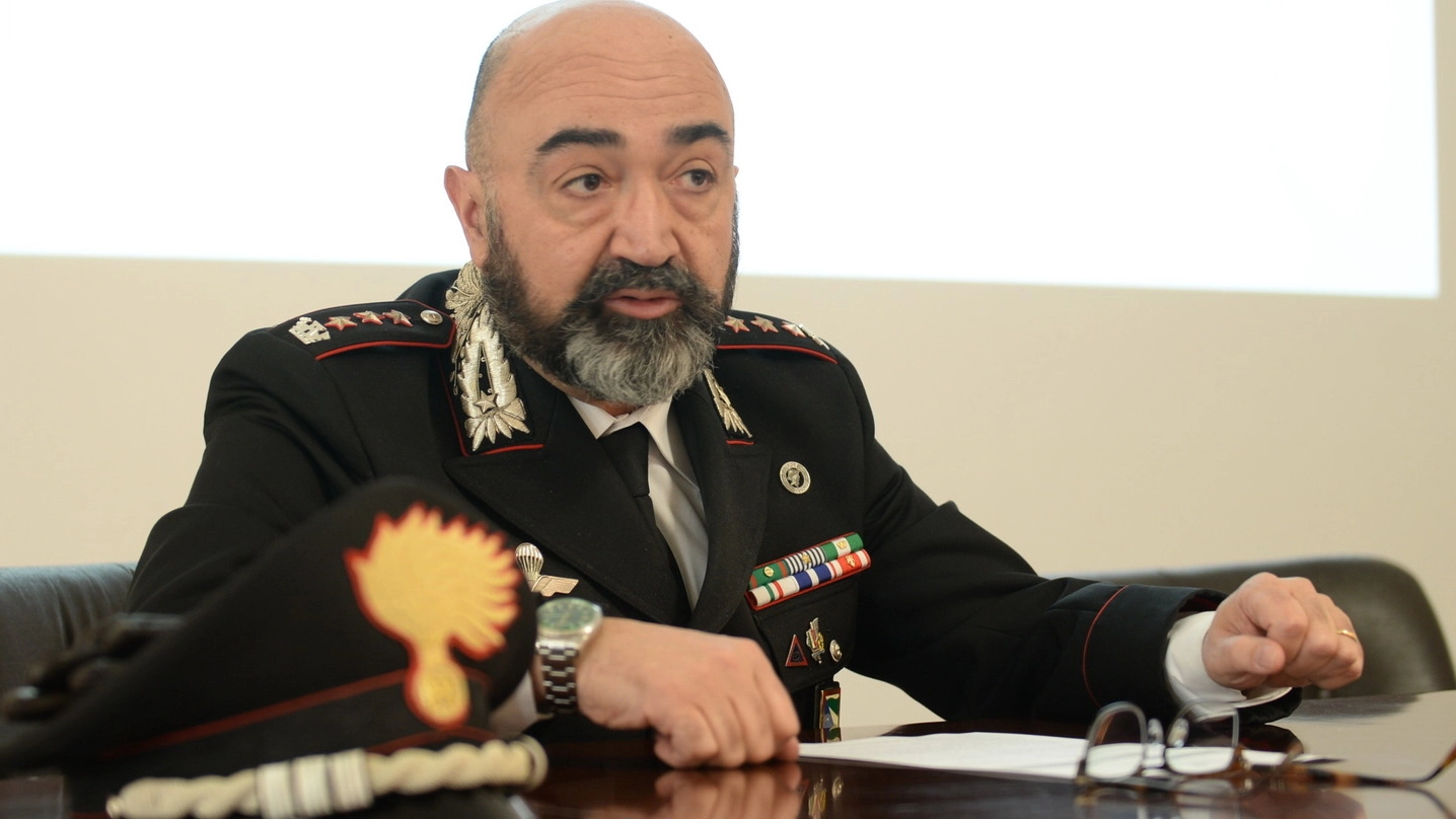 Il colonnello dei carabinieri Luca Politi (foto Frasca)
