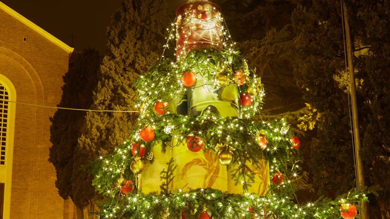 Un albero di Natale in ricordo di Marco Simoncelli 
