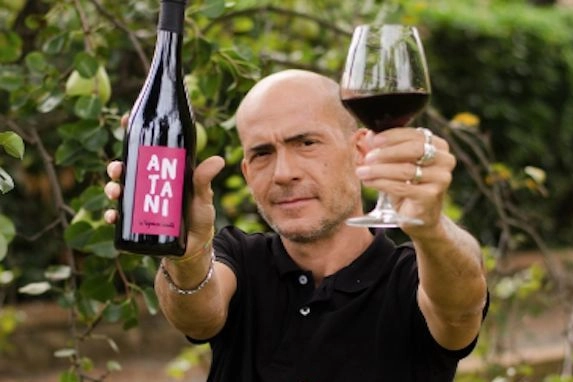 Gianmarco Tognazzi col suo vino