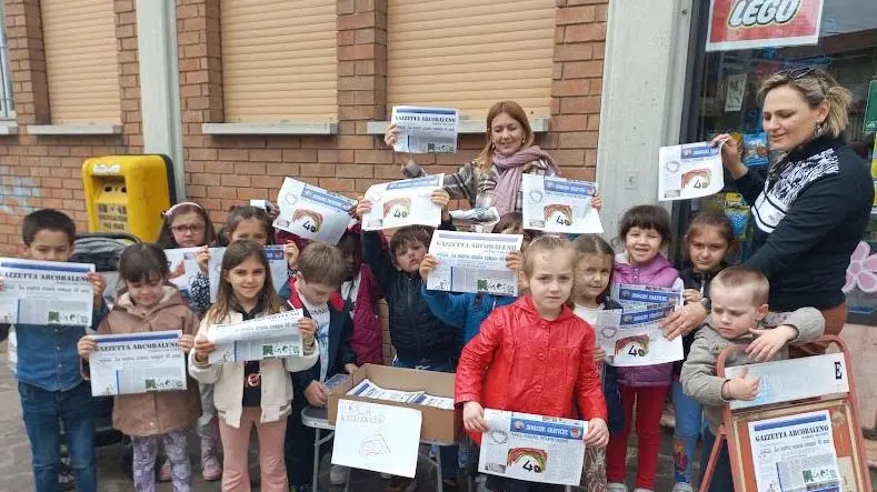Bambini cronisti all’asilo  Confezionano un giornale