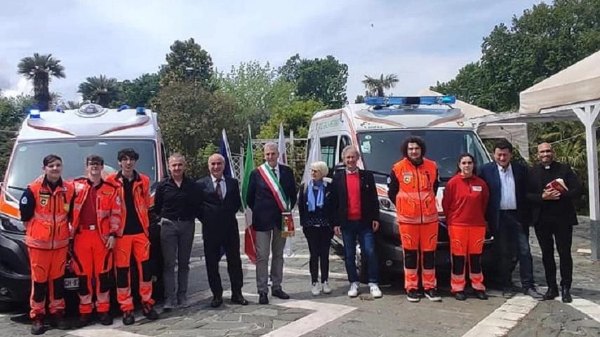 Croce Gialla, due nuove ambulanze per i 35 anni