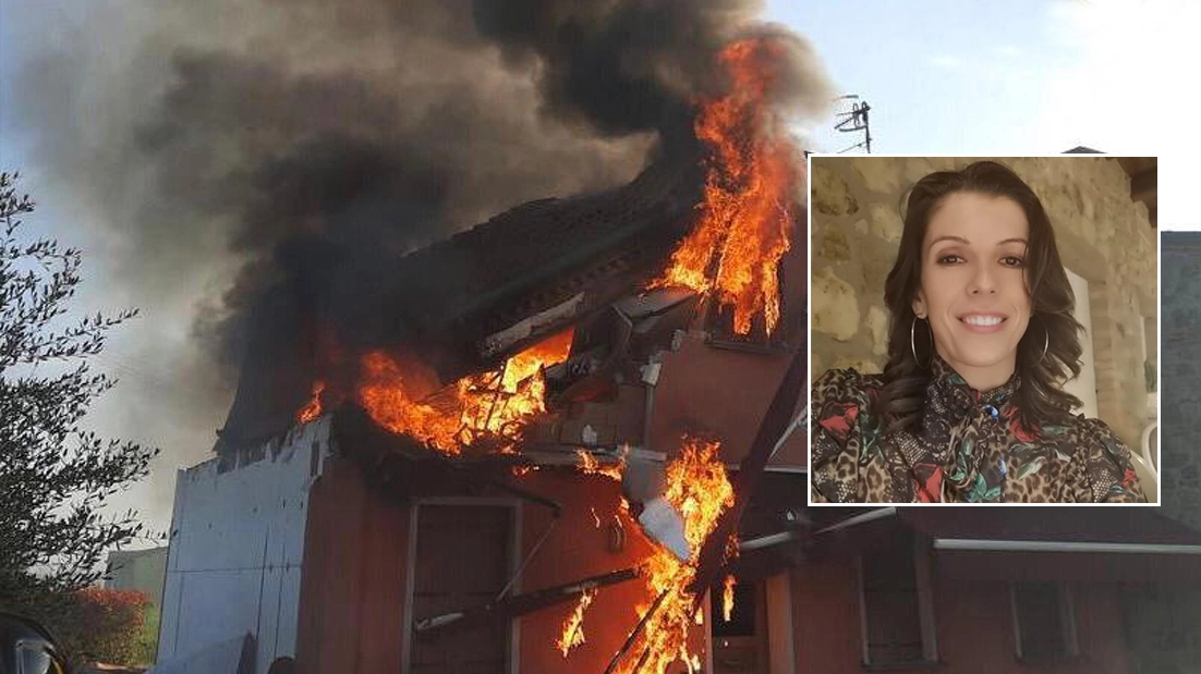 L'abitazione di via Gorghi distrutta dall'esplosione e dalle fiamme e la vittima, Alina Crenicean