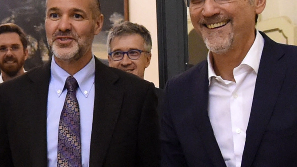 Joey Saputo e il sindaco Virginio Merola