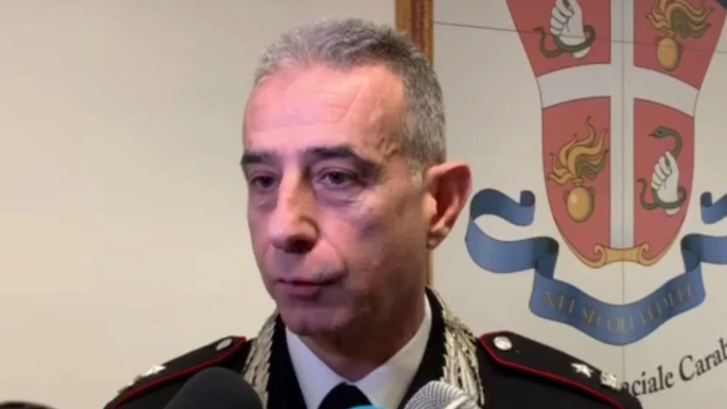 Il comandante dei carabinieri di Sassuolo, Fabrizio Picciolo