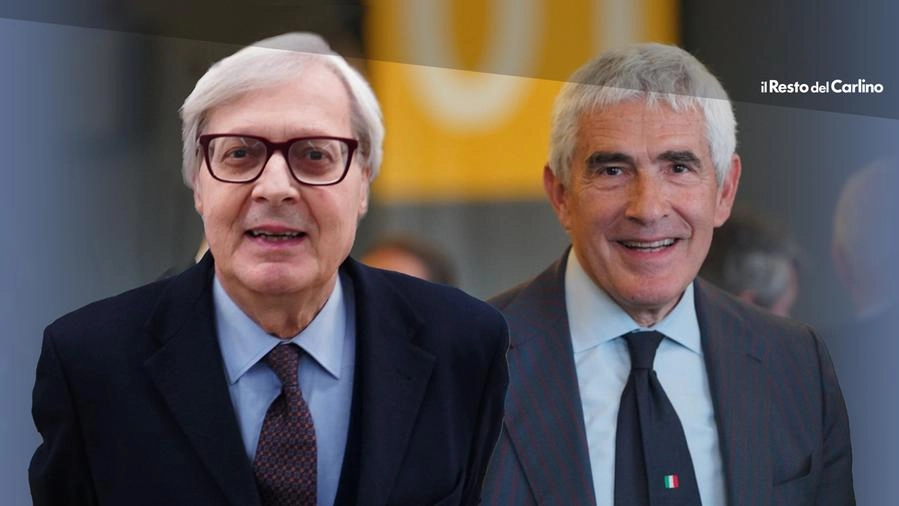 Vittorio Sgarbi e Pier Ferdinando Casini