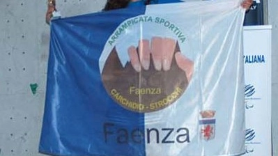 Faenza, campionessa italiana di arrampicata speed Sofia Marsigli