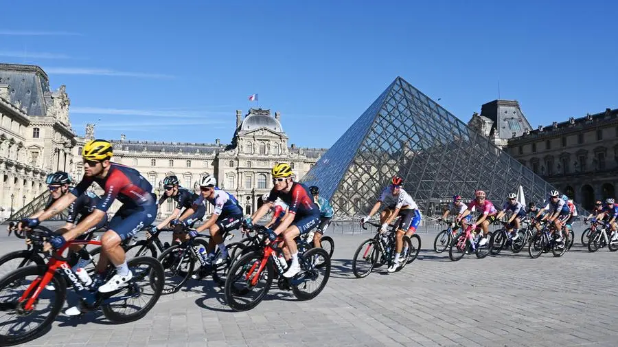 Un'immagine del Tour de France 2022