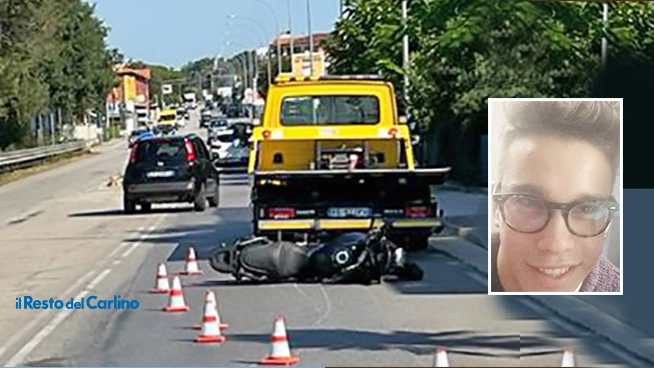 Enrico Pichierri morto a 24 anni due giorni dopo l'incidente a Porto Sant'Elpidio