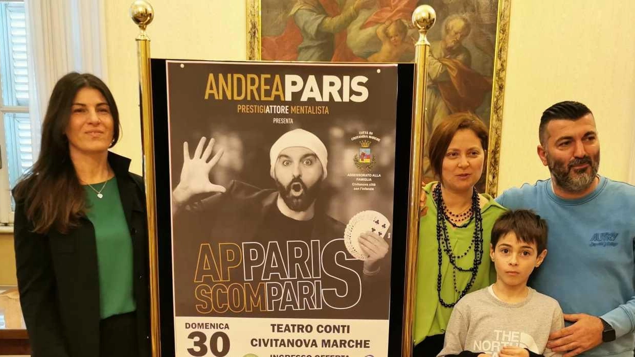 Uno show con Paris per regalare un sorriso ai malati