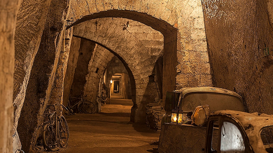 Tunnel sotterraneo (foto d'archivio)