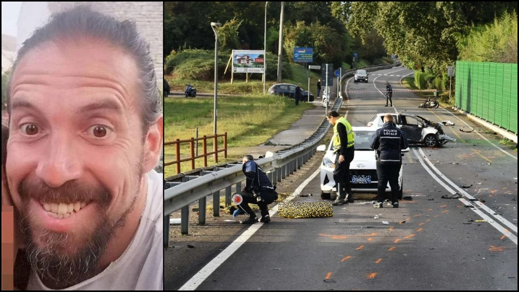 Emanuele Iori, 42enne sposato e padre di due figli, è morto in un incidente stradale a Reggio Emilia
