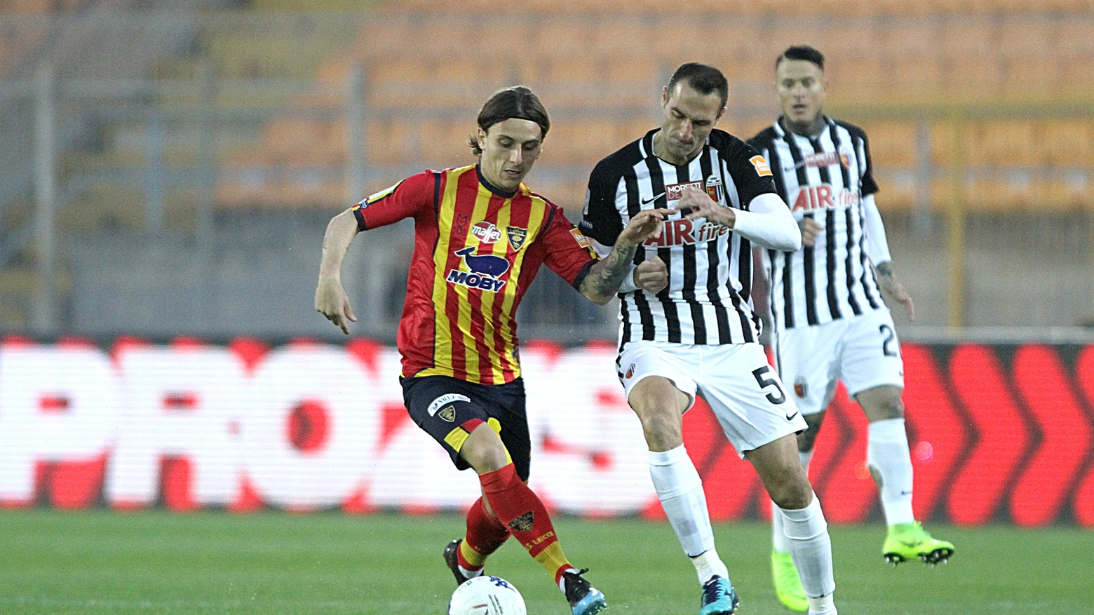 Lecce Ascoli 7-0 (foto Lapresse)