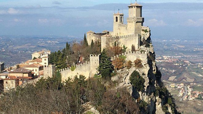 Una veduta di San Marino