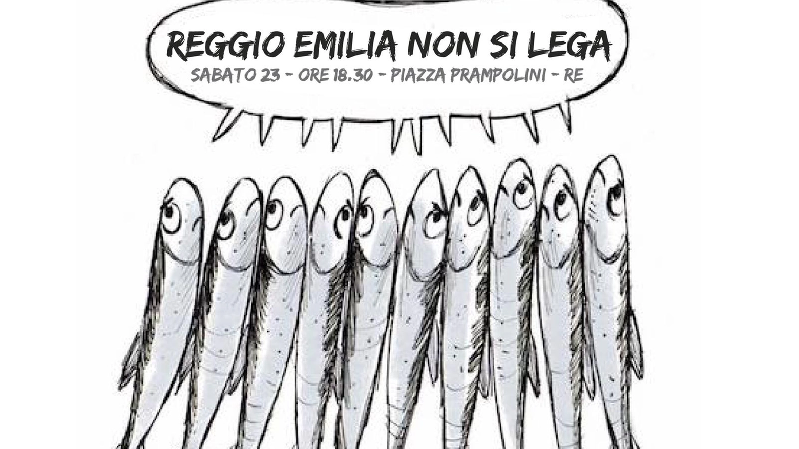 Si moltiplicano gli appuntamenti delle sardine contro Salvini