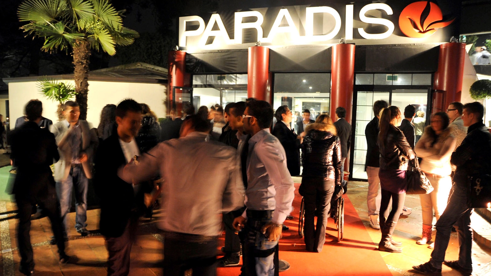 La discoteca Paradiso di Rimini alla fine degli anni Novanta (foto Migliorini)