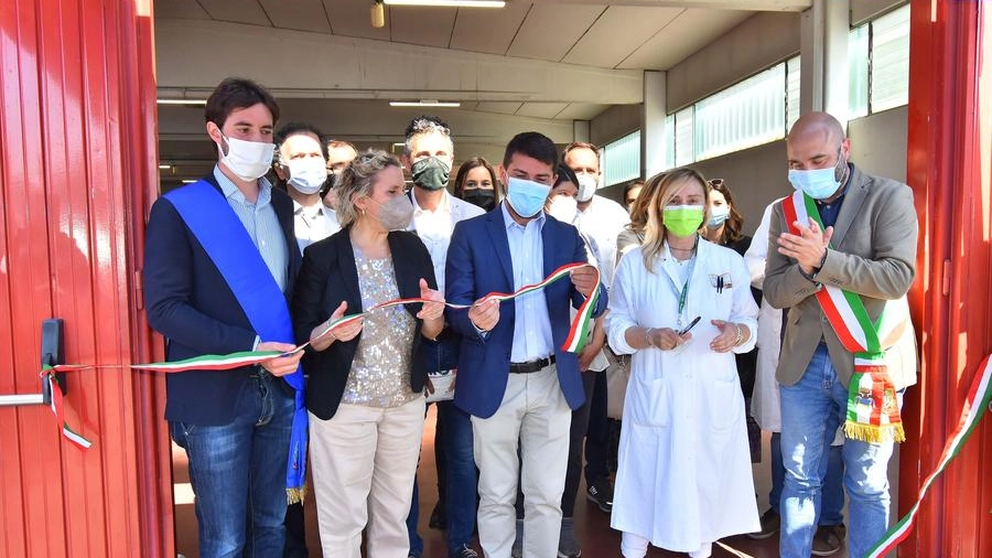Open day vaccini: a Scandiano ha inaugurato il nuovo hub (foto Artioli)